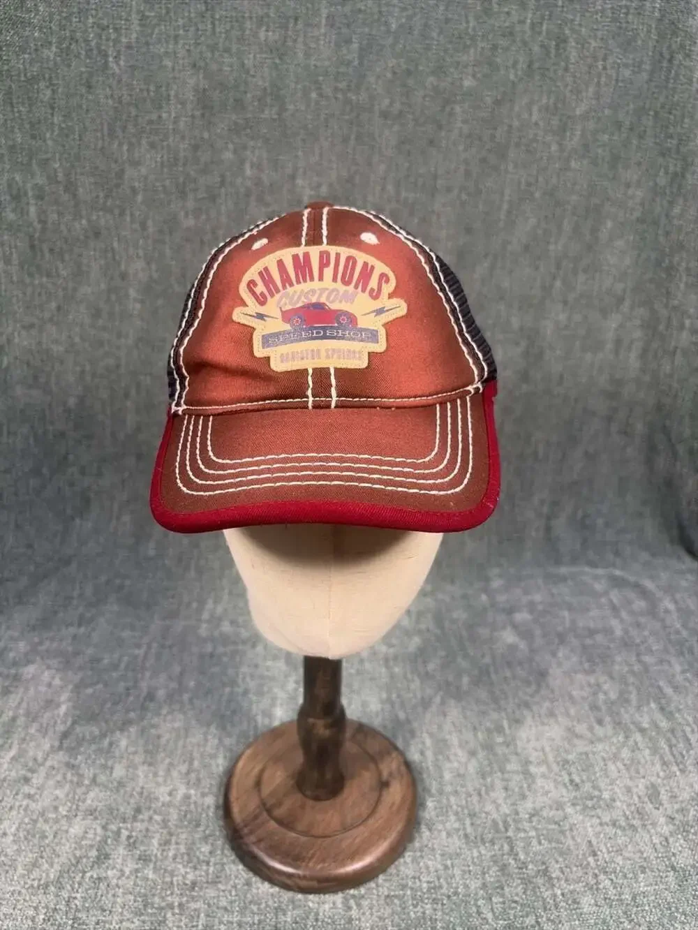 Disney Parks Cars Champions Custom Speed Shop Radiator Springs Trucker Hat